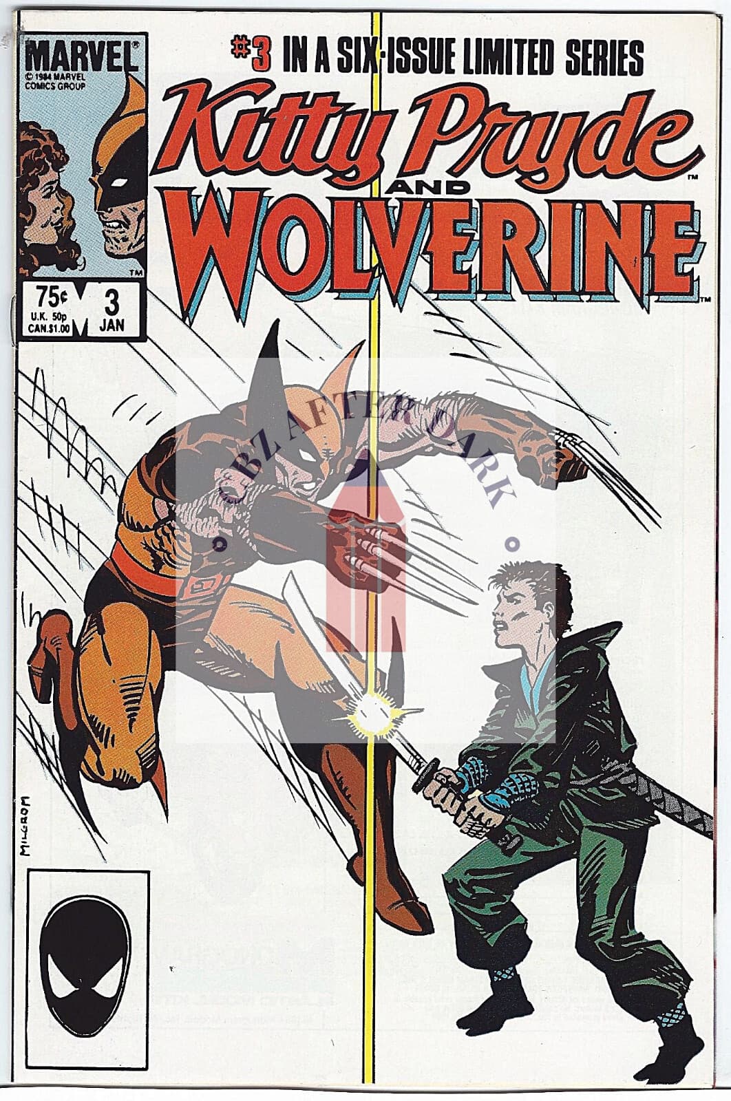 Kitty Pryde and Wolverine #3A - 9.2 Near Mint - Marvel Comics - 1985 - Image 1