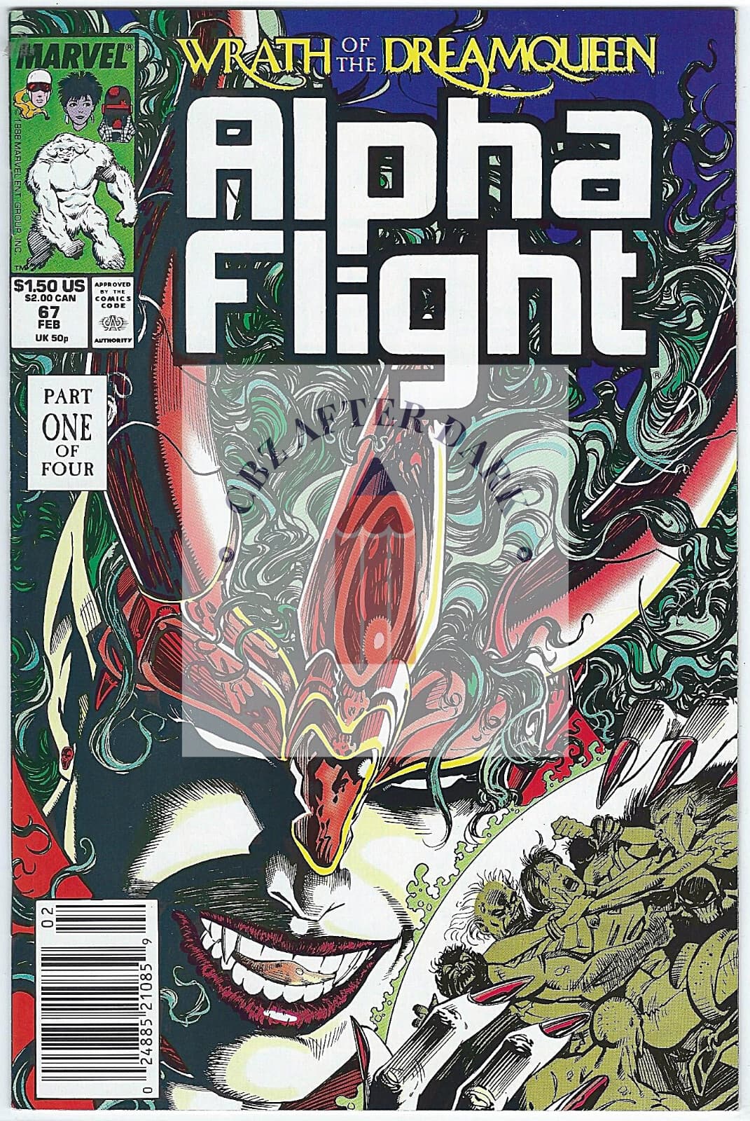 Alpha Flight, Vol. 1 #67A - 9.6 Near Mint + Marvel Comics - 1989 - Image 1