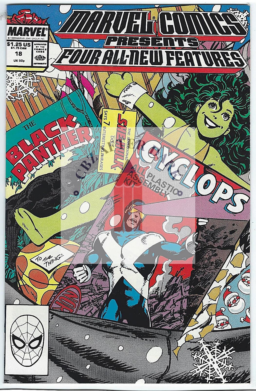 Marvel Comics Presents, Vol. 1 #18A - 9.6 NM + 1st time She-Hulk breaks 4th wall - Image 1