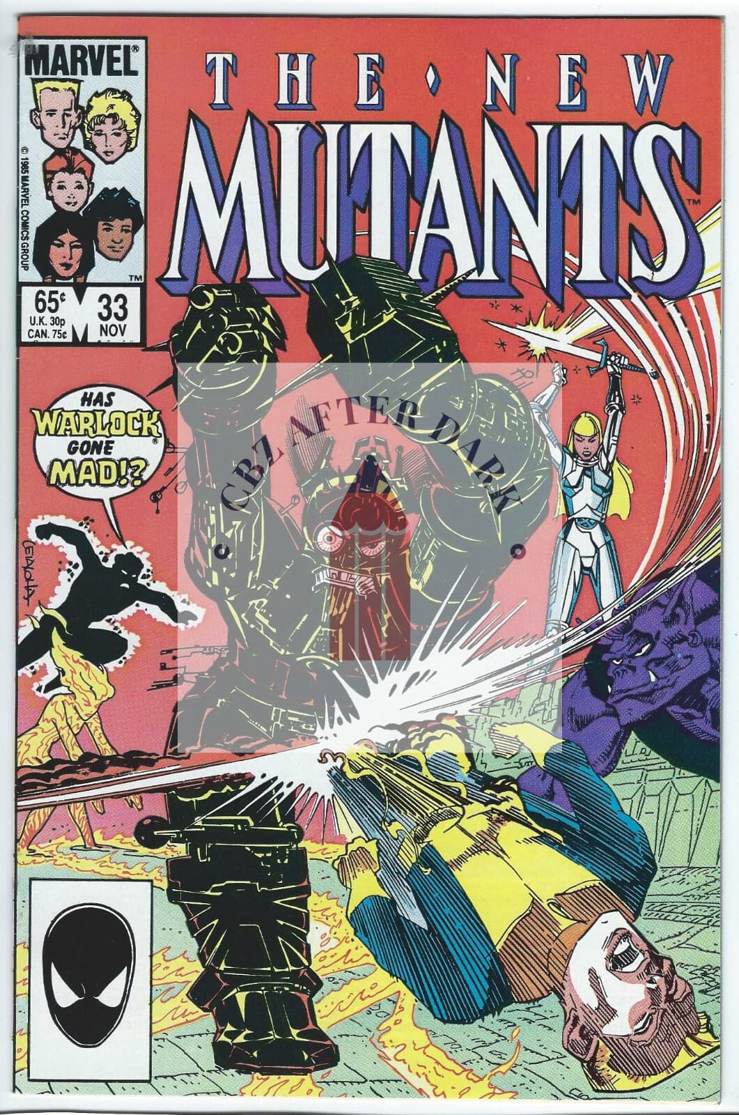 New Mutants, Vol. 1 #33A - 8.5 Very Fine + Marvel Comics - 1985 - Image 1