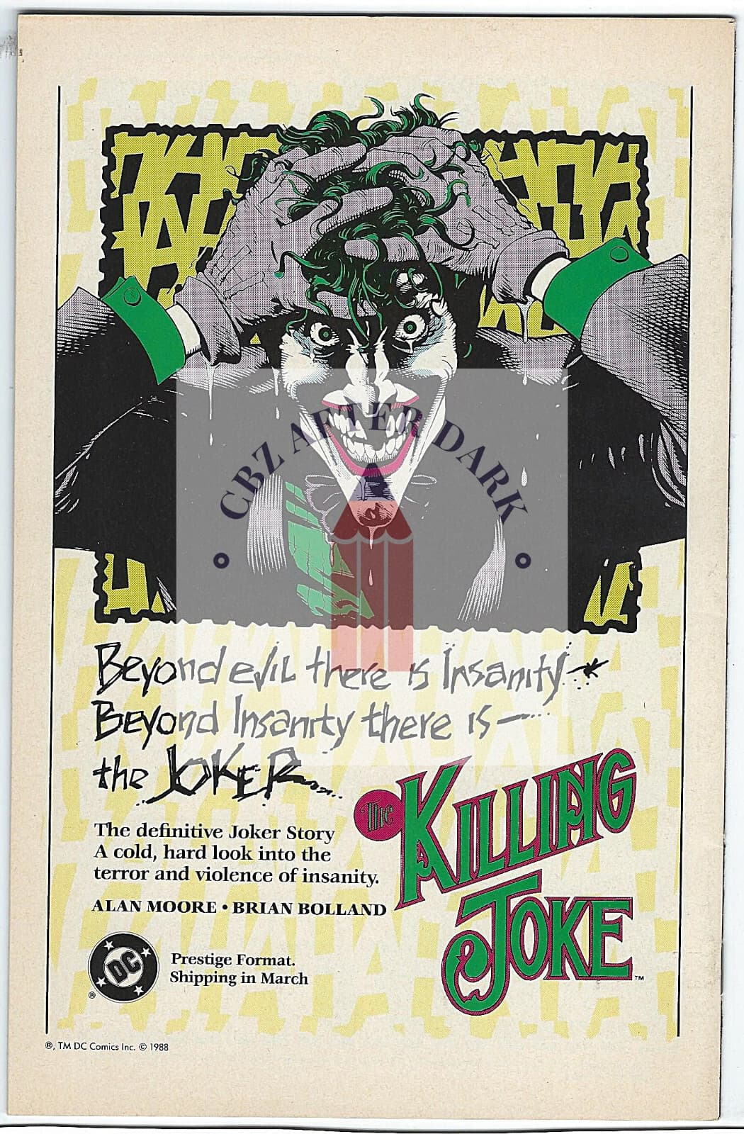 Hellblazer, Vol. 1 #6 - 9.4 Near Mint DC Comics - 1988 - Thumbnail 2