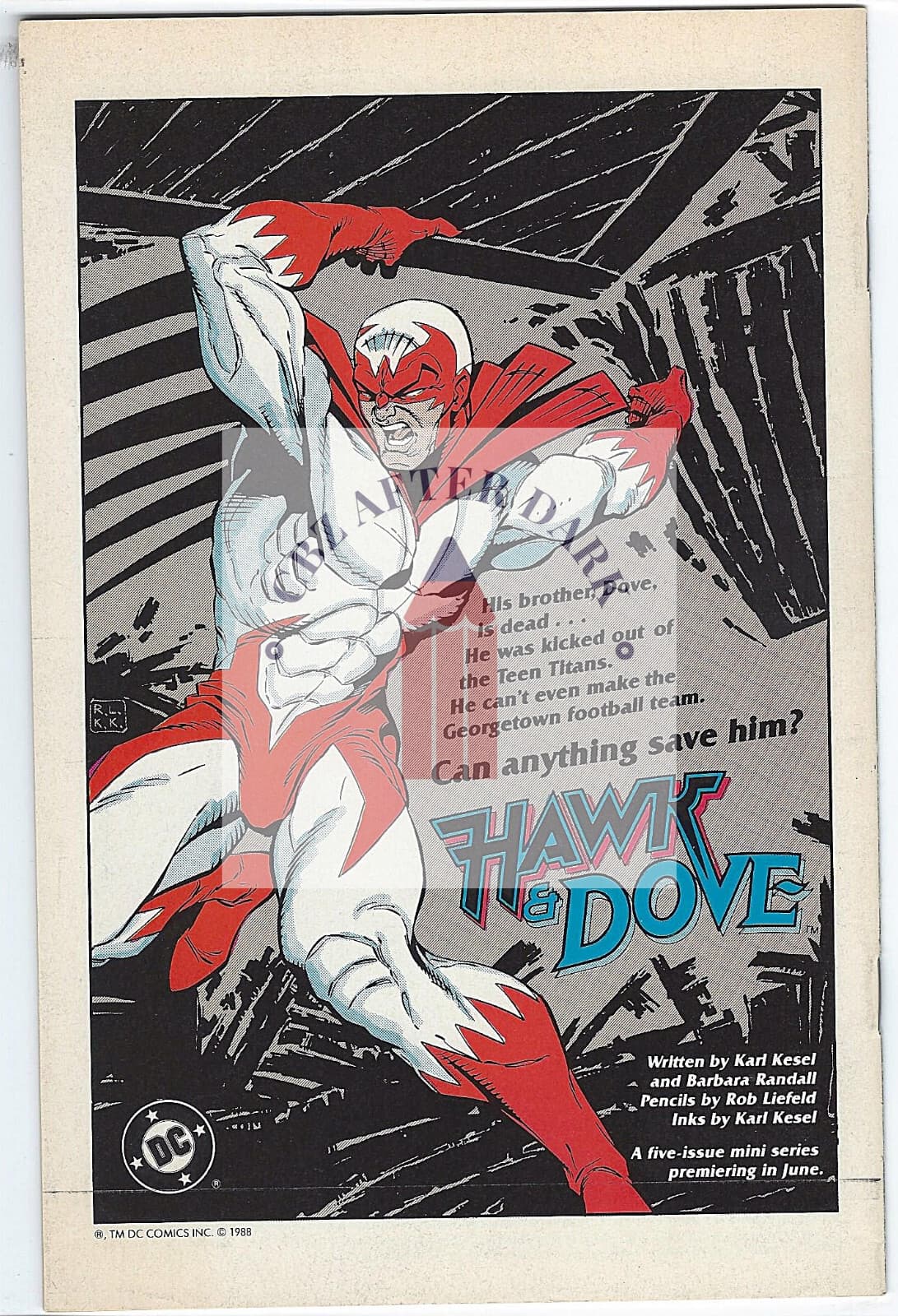 Hellblazer, Vol. 1 #9 - 9.4 Near Mint DC Comics - 1988 - Thumbnail 2