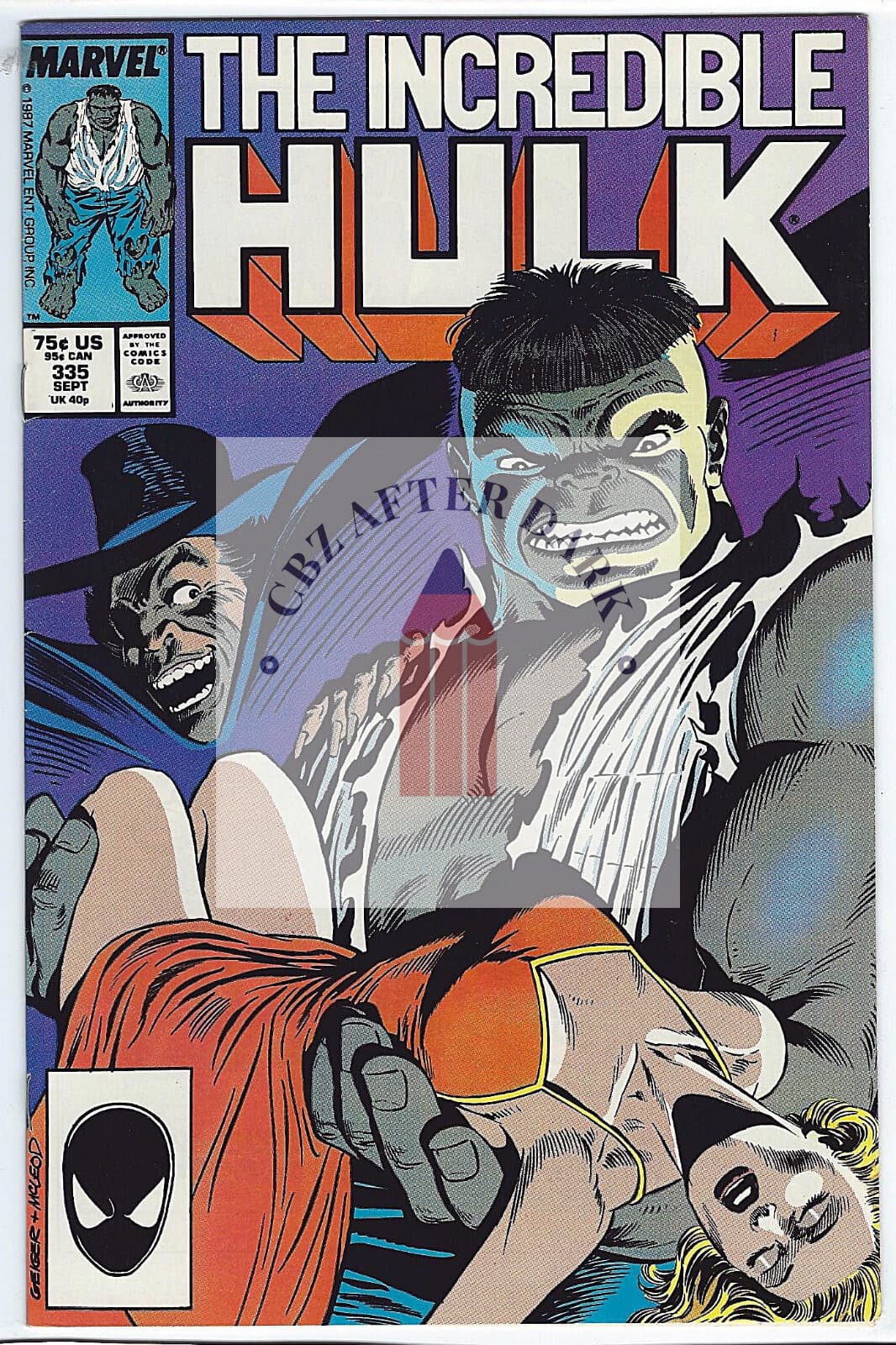 Incredible Hulk, Vol. 1 #335A - 9.2 Near Mint - Marvel Comics - 1987 - Image 1