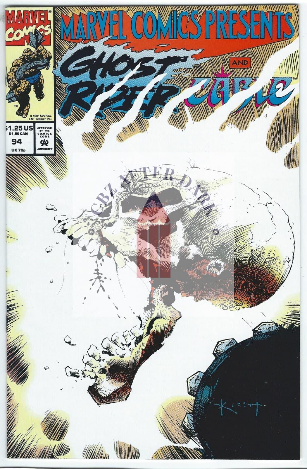 Marvel Comics Presents, Vol. 1 #94A - 9.6 Near Mint + Marvel Comics - 1992 - Thumbnail 2