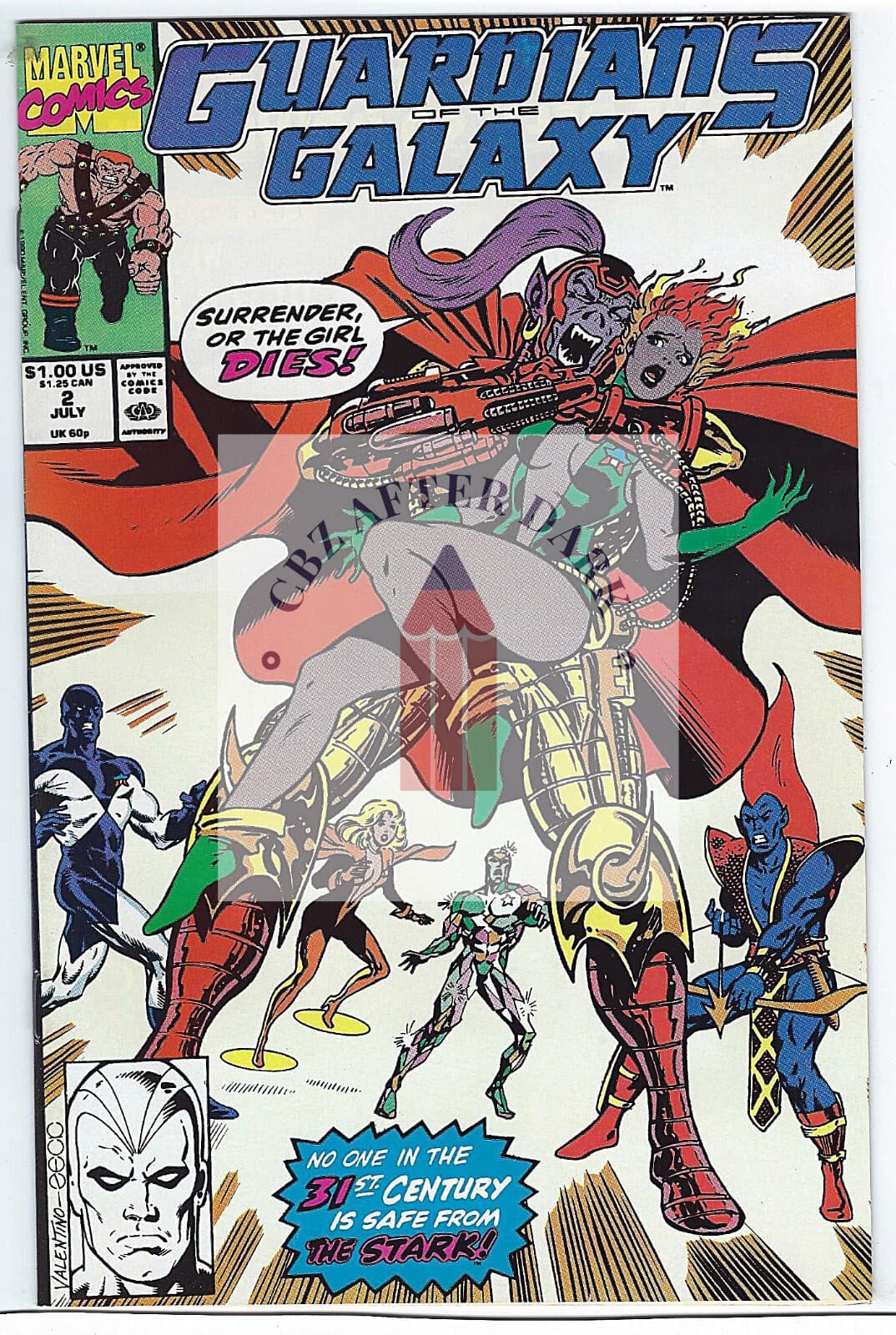 Guardians of the Galaxy, Vol. 1 #2A - 9.2 Near Mint - Marvel Comics - 1990 - Image 1