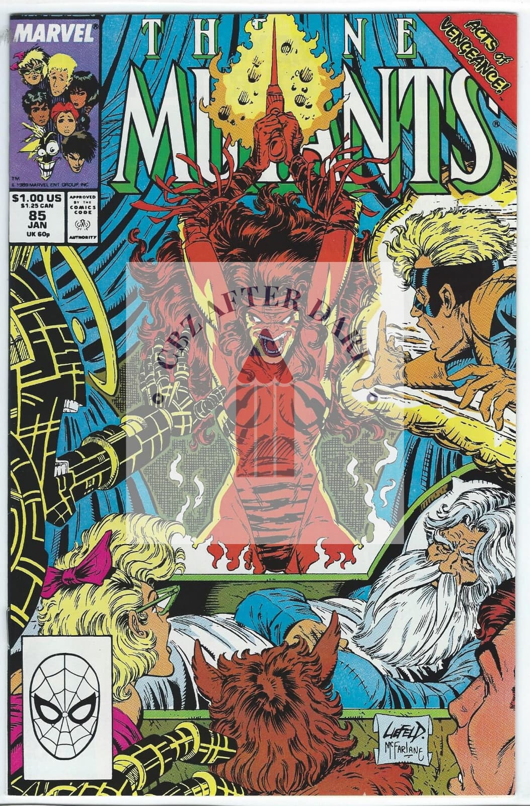 New Mutants, Vol. 1 #85A - 9.2 Near Mint - Marvel Comics - 1990 - Image 1