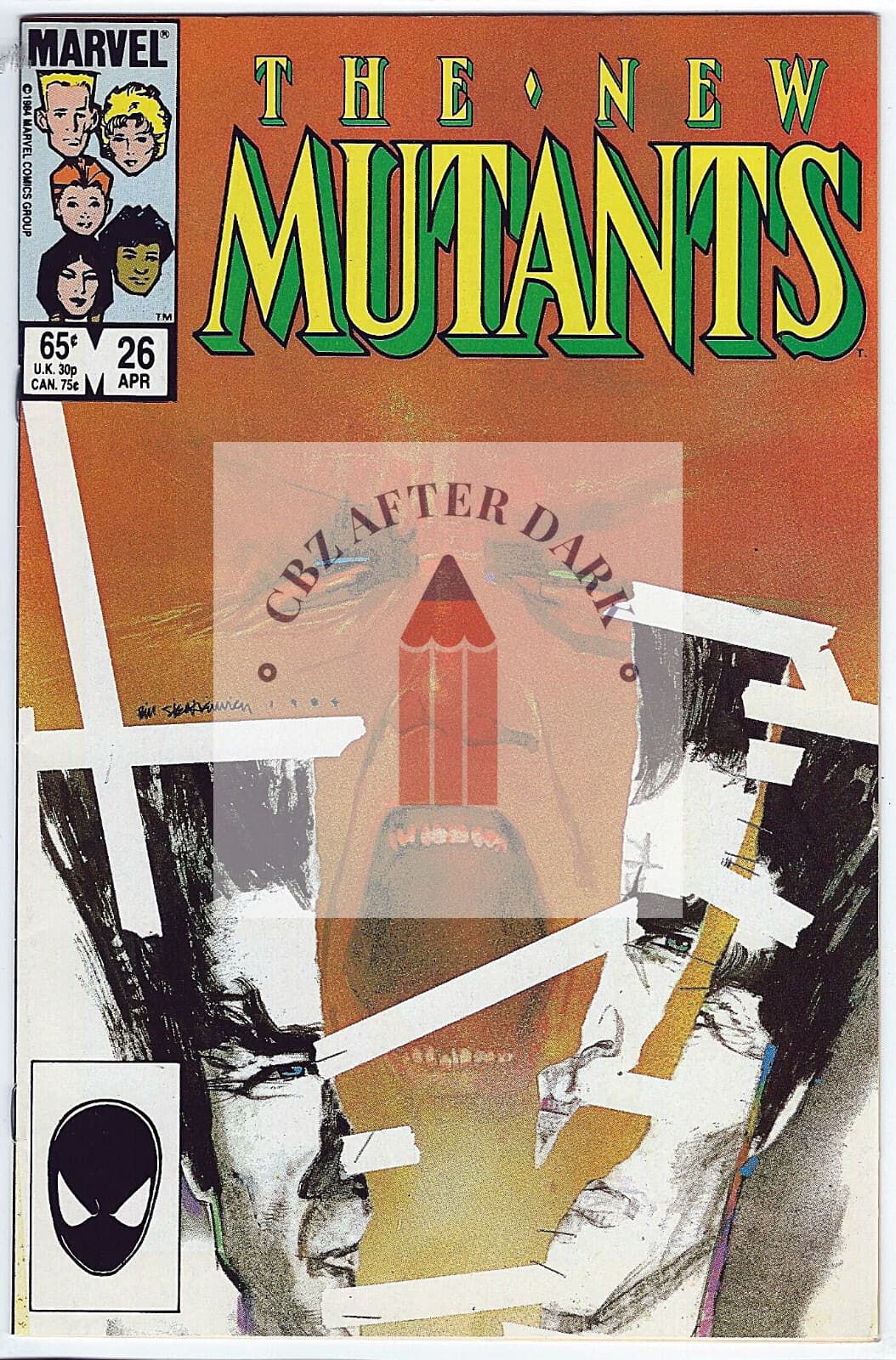 New Mutants, Vol. 1 #26A - 8.5 VF + Marvel Comics - 1985 - 1st full app. Legion - Image 1