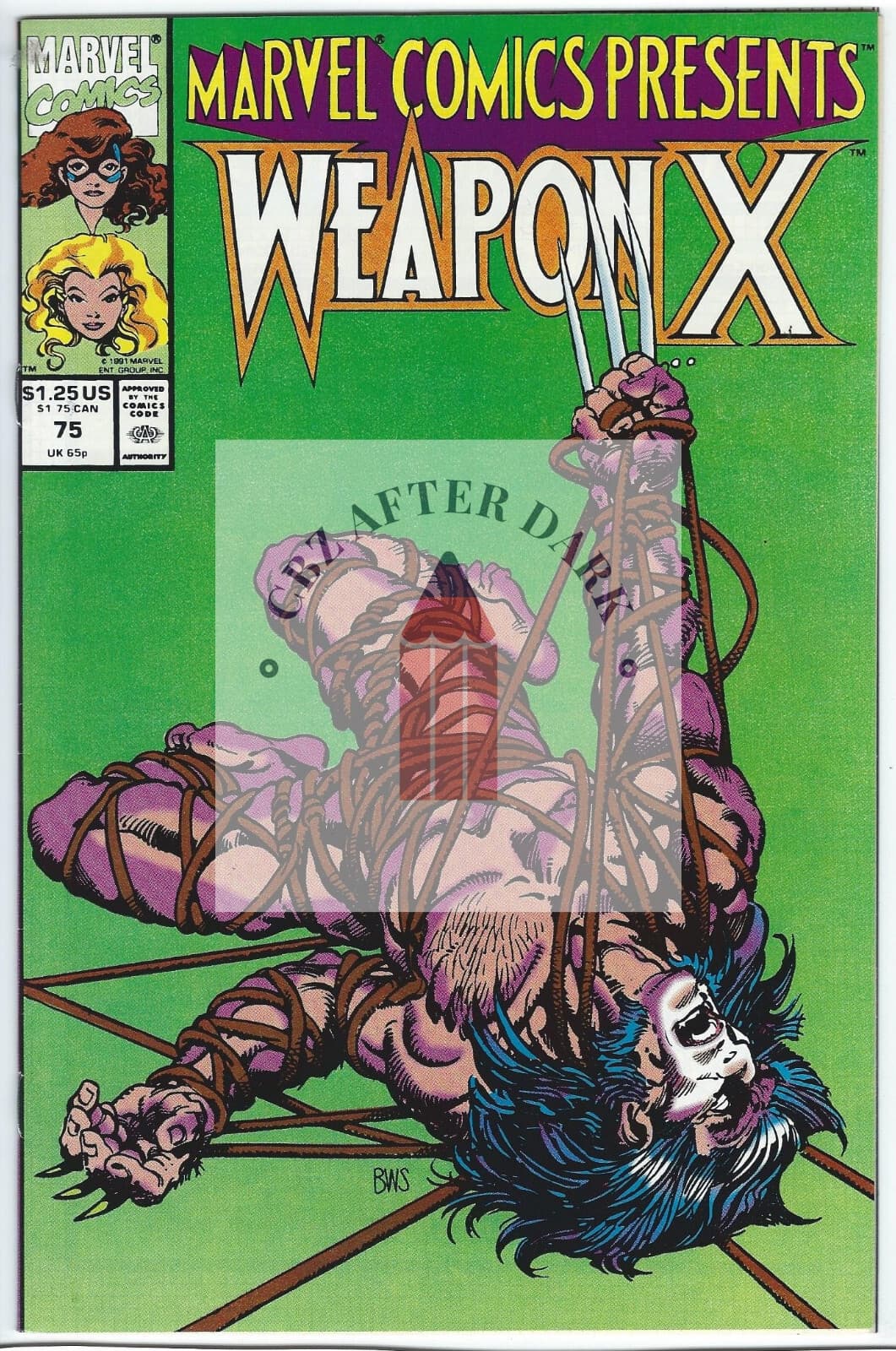 Marvel Comics Presents, Vol. 1 #75A - 9.6 Near Mint + 1991 - Origin of Wolverine - Image 1