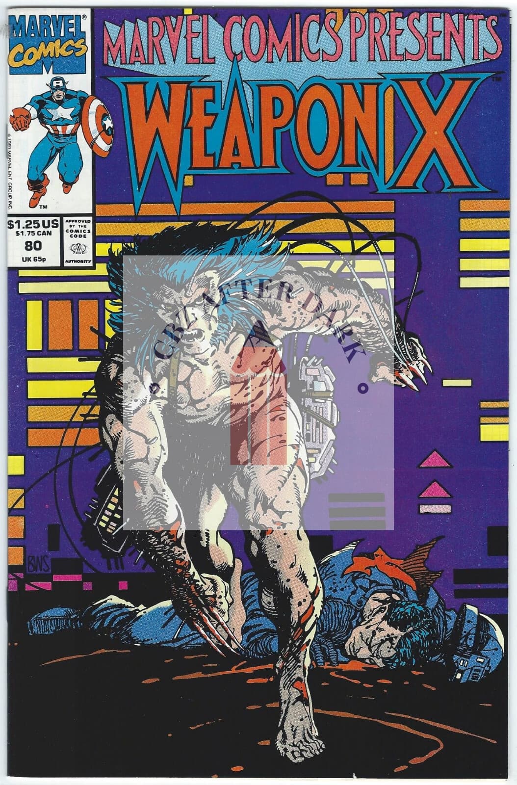 Marvel Comics Presents, Vol. 1 #80A - 9.6 Near Mint + Marvel Comics - 1991 - Image 1