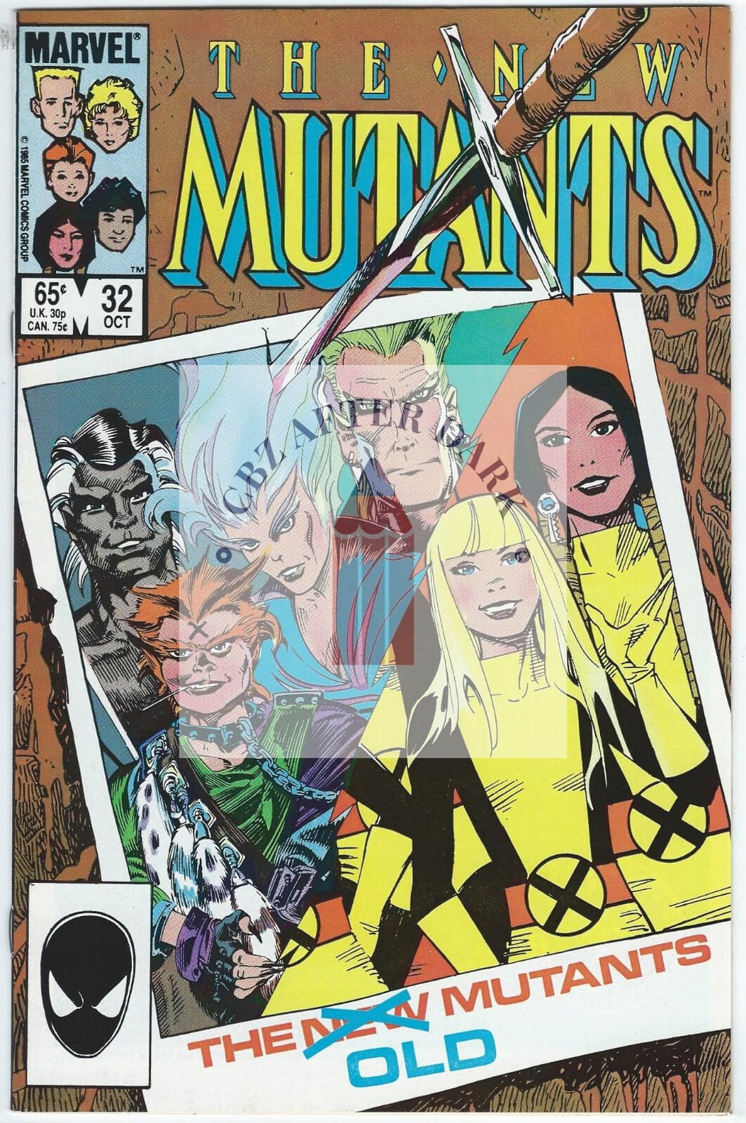 New Mutants, Vol. 1 #32A - 9.2 NM - Marvel Comics - 1985 Debut of Madripoor - Image 1