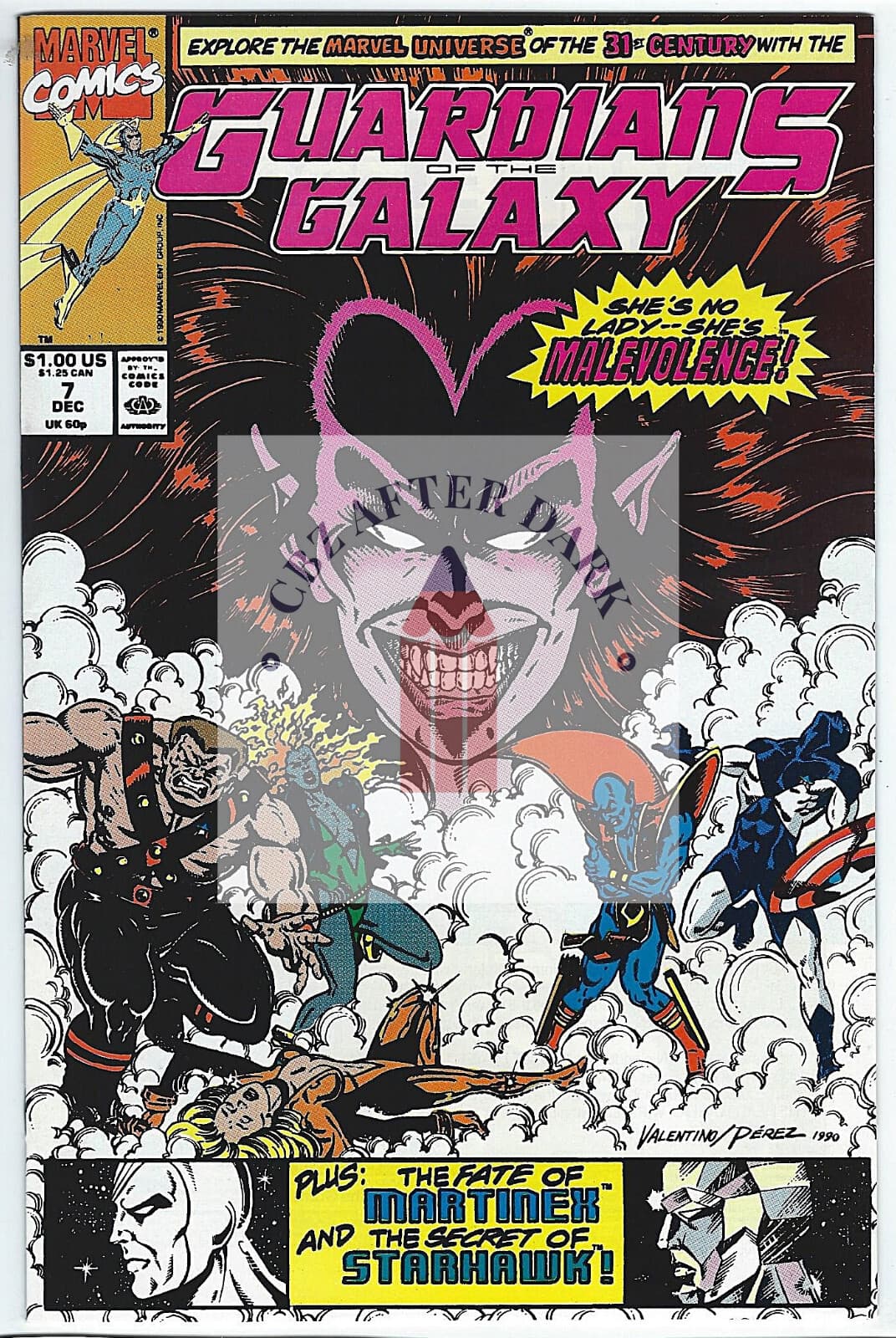 Guardians of the Galaxy, Vol. 1 #7A - 9.2 NM - 1st app. Malevolence - Image 1