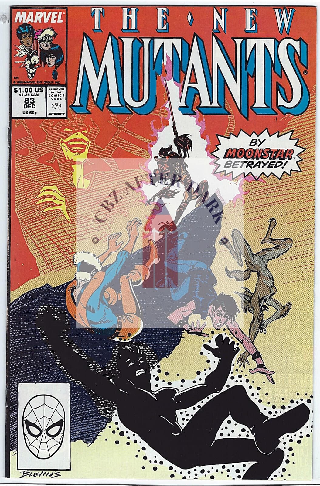 New Mutants, Vol. 1 #83A - 9.2 Near Mint - Marvel Comics - 1989 - Image 1