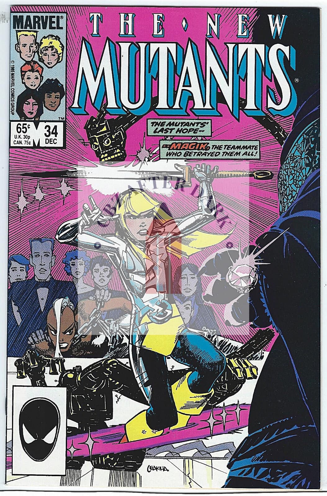 New Mutants, Vol. 1 #34A - 9.2 Near Mint - Marvel Comics - 1985 - Image 1