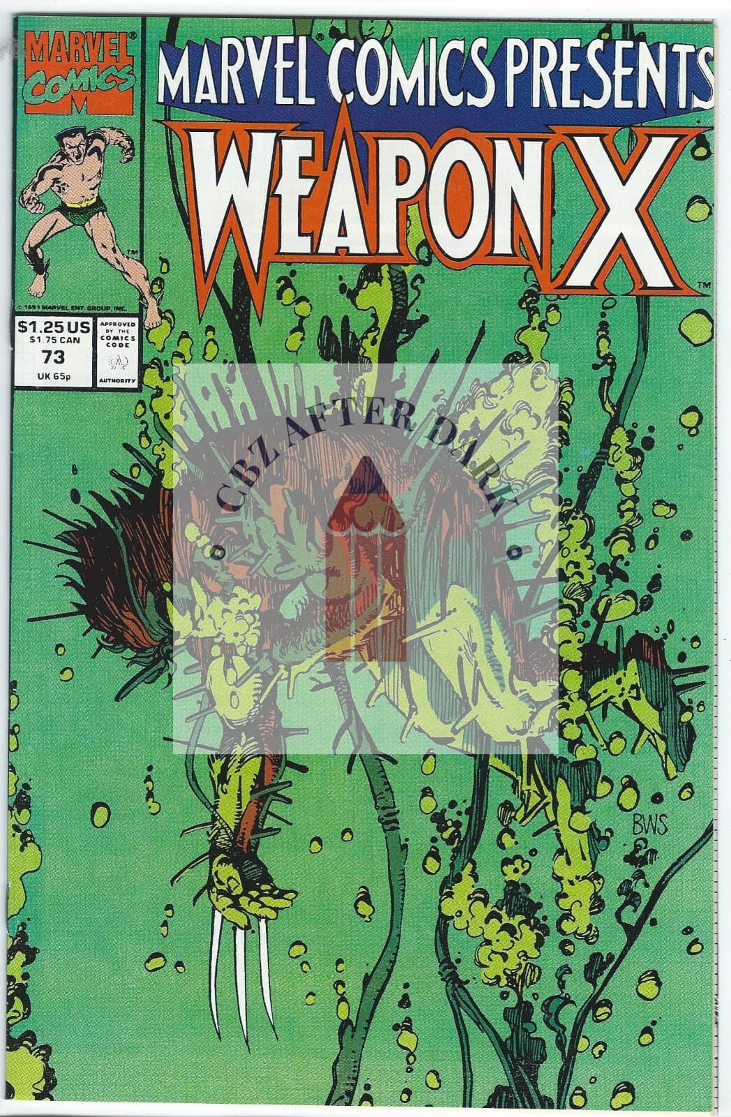 Marvel Comics Presents, Vol. 1 #73A - 9.6 NM + 1st app. Dr. Cornelius - Image 1