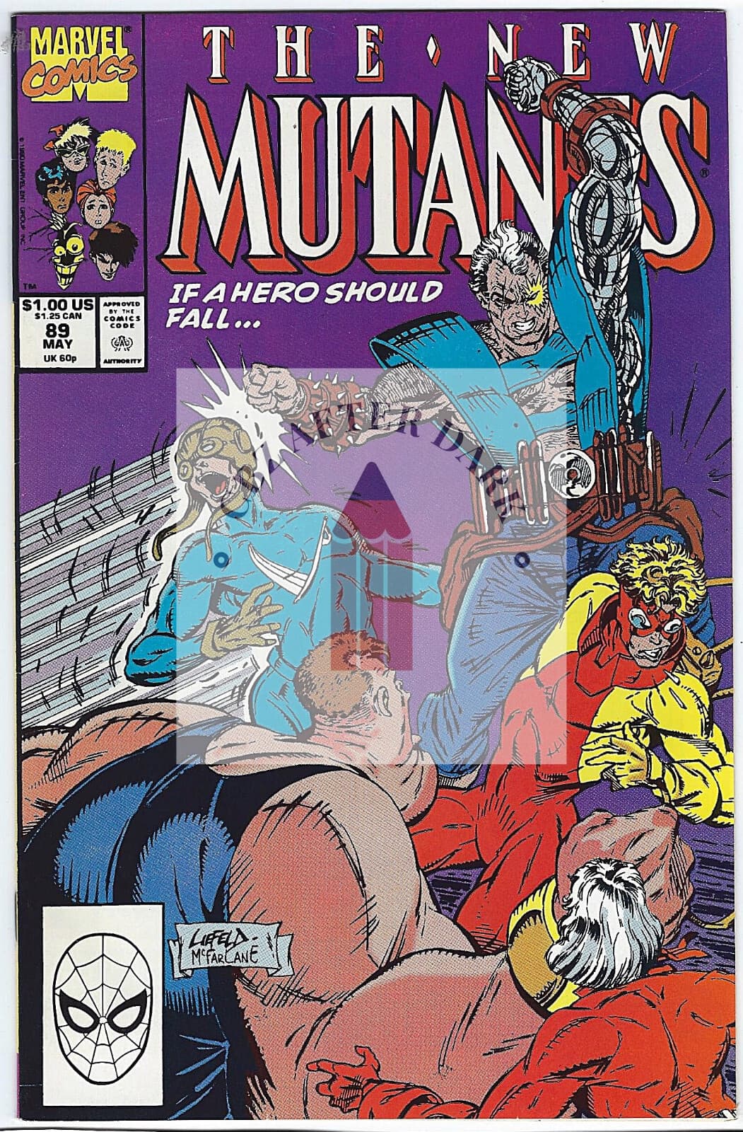 New Mutants, Vol. 1 #89A - 9.2 Near Mint - Marvel Comics - 1990 - Image 1