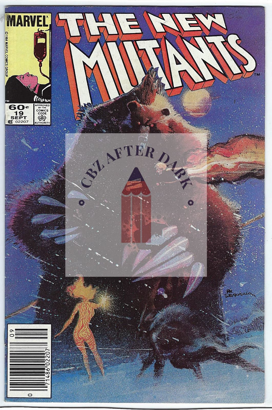 New Mutants, Vol. 1 #19B - 8.5 VF + 1st app. Sharon Friedlander - Image 1