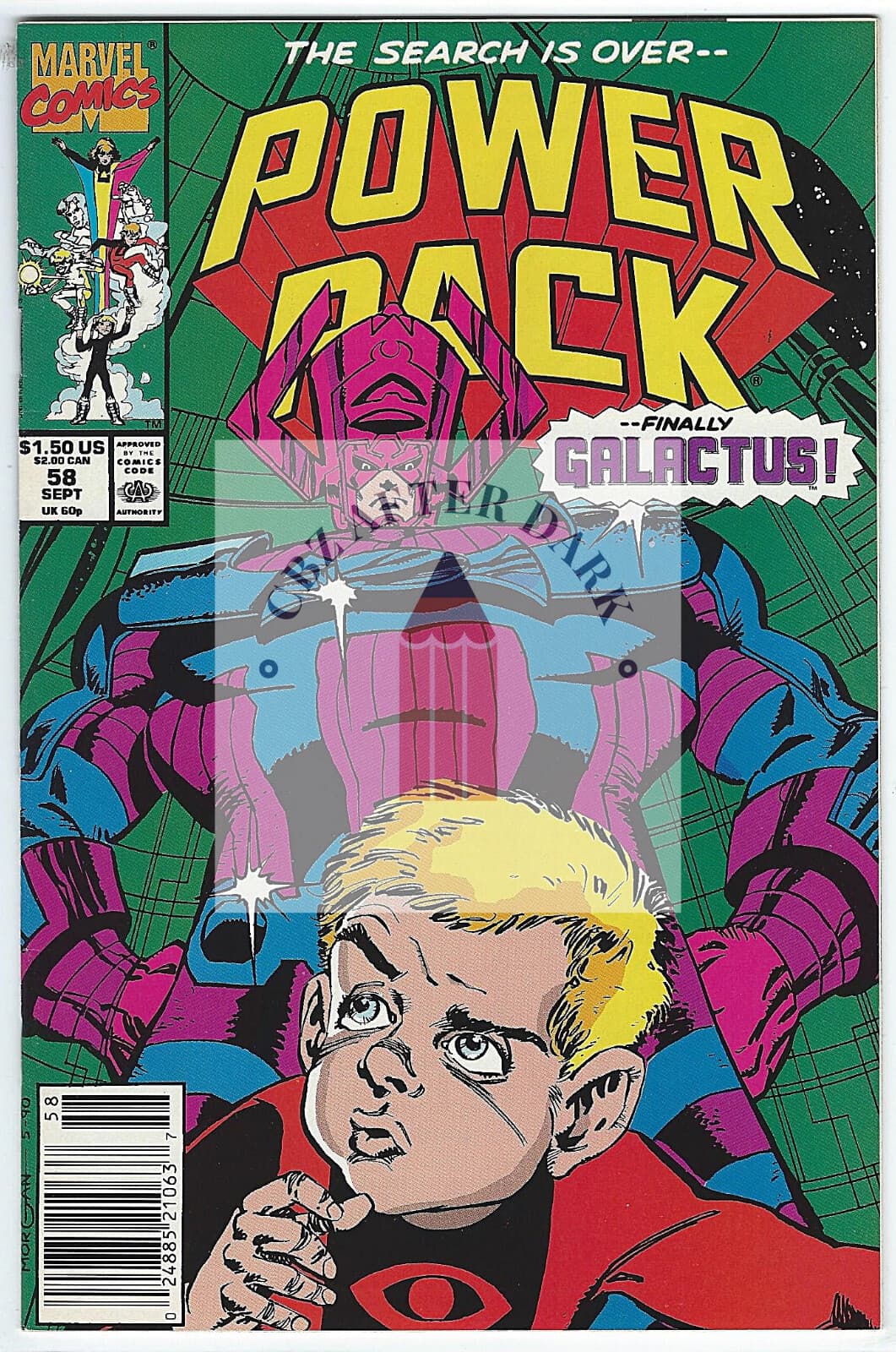 Power Pack, Vol. 1 #58 - 9.2 Near Mint - Marvel Comics - 1990 - Image 1