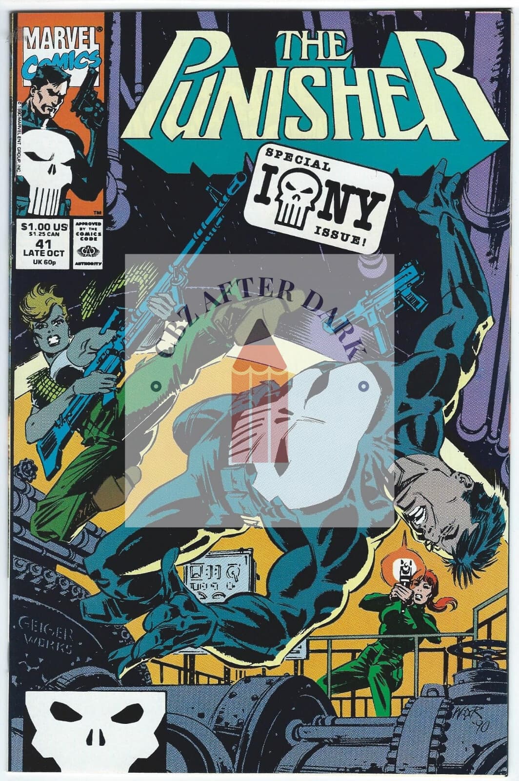 Punisher, Vol. 2 #41A - 9.6 Near Mint + Marvel Comics - 1990 - Image 1