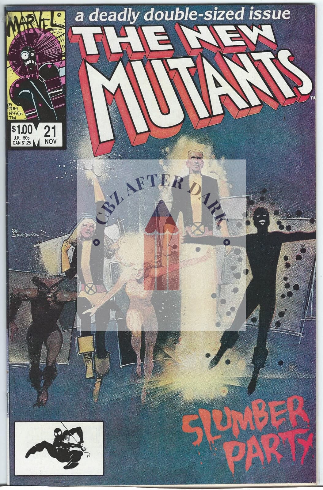 New Mutants, Vol. 1 #21A - 8.5 VF + Origin & 1st full app. Warlock, Magik - Image 1
