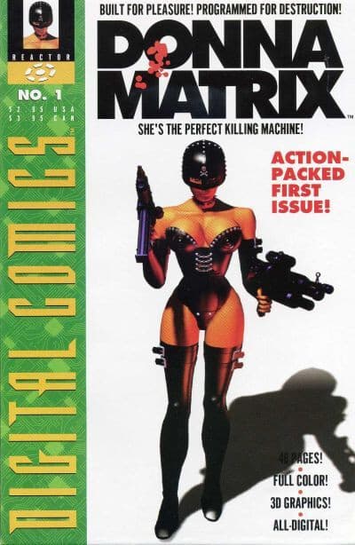 Donna Matrix #1 - 8.5 Very Fine + Reactor, Inc. - Image 1
