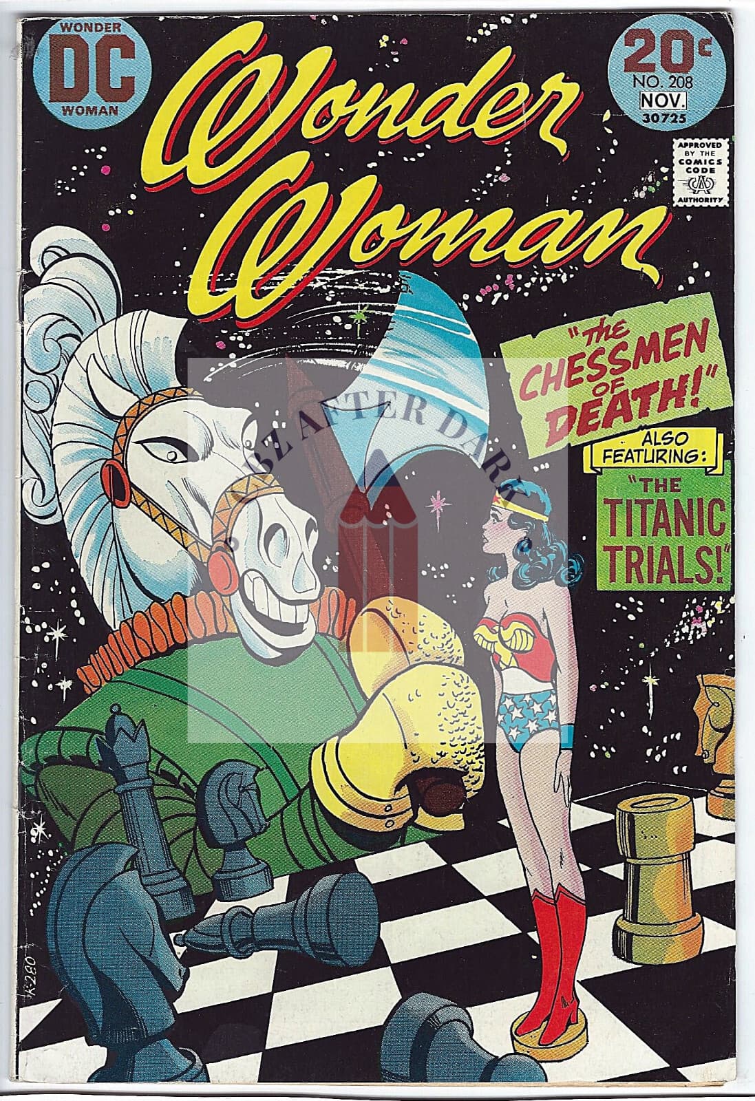 Wonder Woman, Vol. 1 #208 - 6.0 Fine - DC Comics - $0.20 - 1973 - Image 1