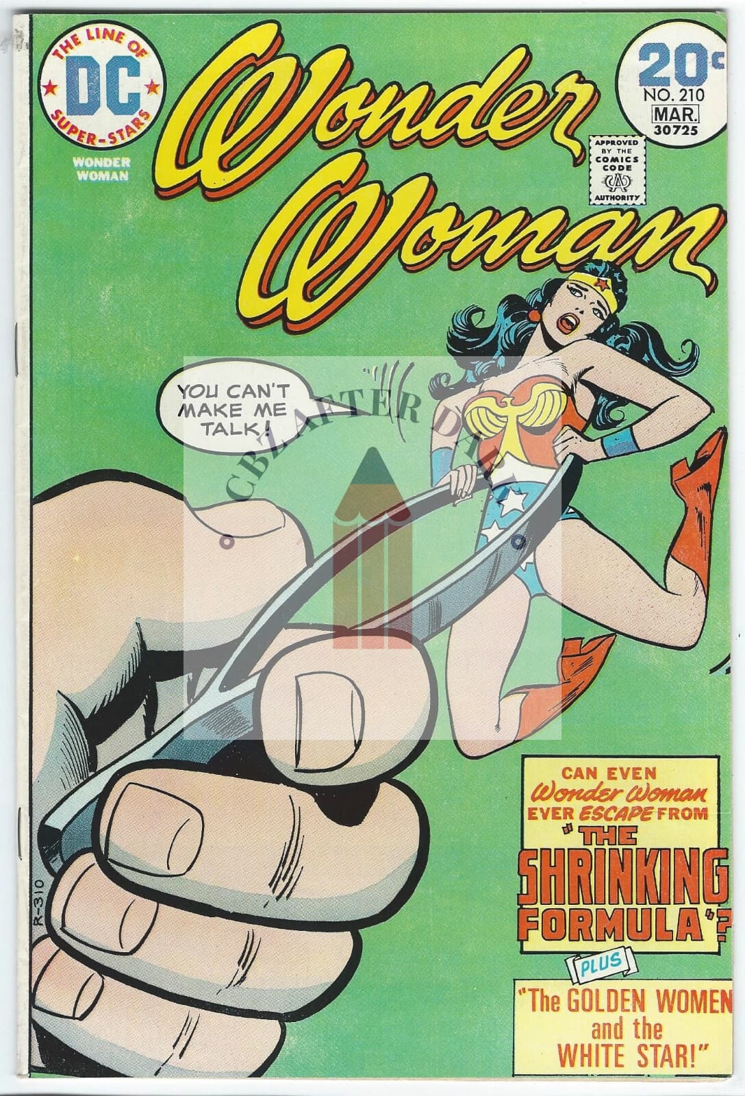 Wonder Woman, Vol. 1 #210 - 8.0 Very Fine - DC Comics - $0.20 - 1974 - Image 1