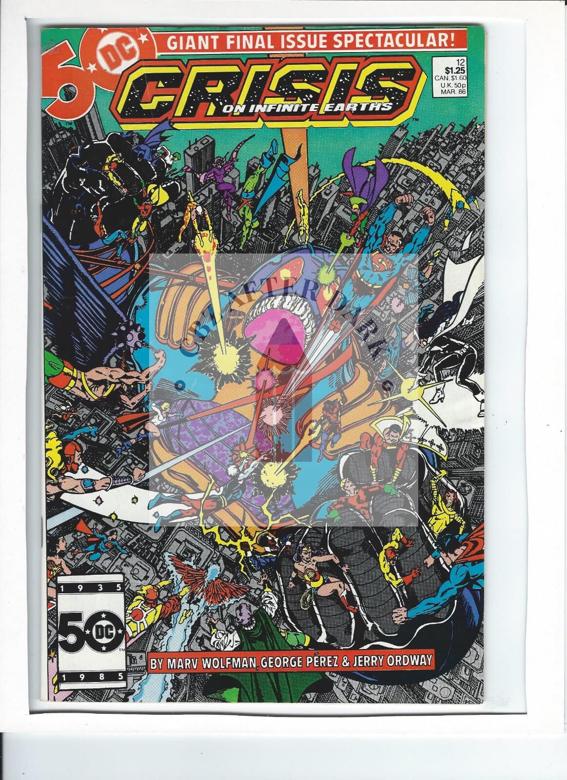 Crisis On Infinite Earths #12A - 4.0 Very Good - 1st app. The Flash (Wally West) - Image 1