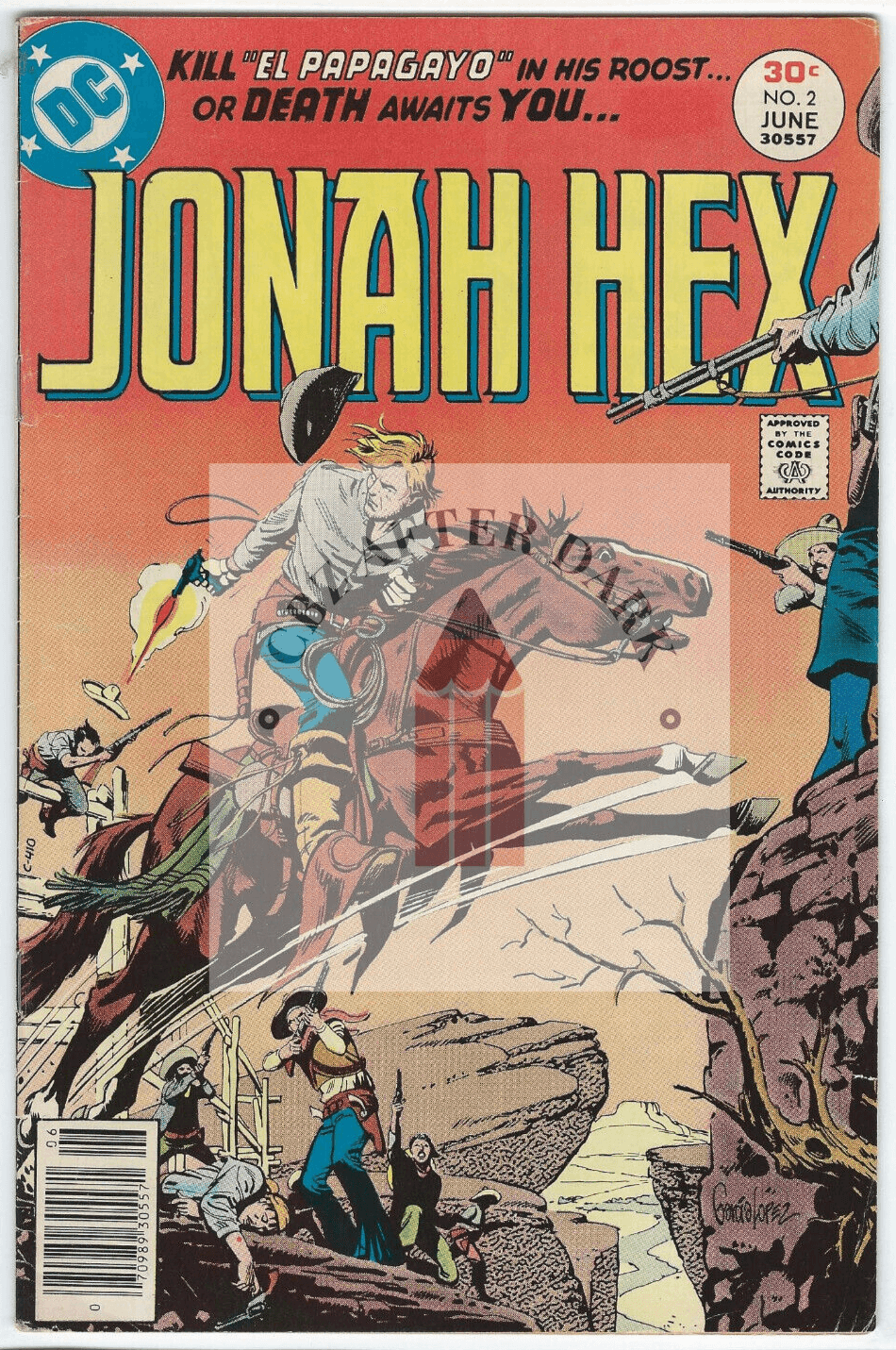 Jonah Hex, Vol. 1 #2 - 8.0 Very Fine - DC Comics - 1st app. of El Papagayo - Image 1