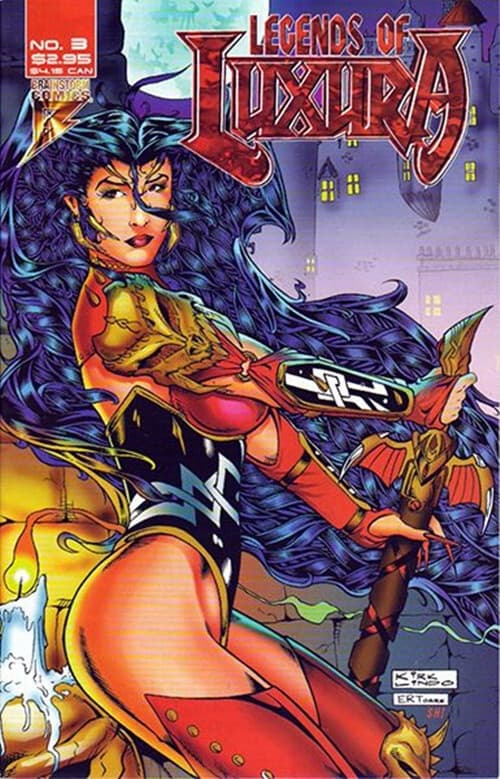 Legends of Luxura #3 - 9.2 Near Mint - Brainstorm 1996 - Image 1