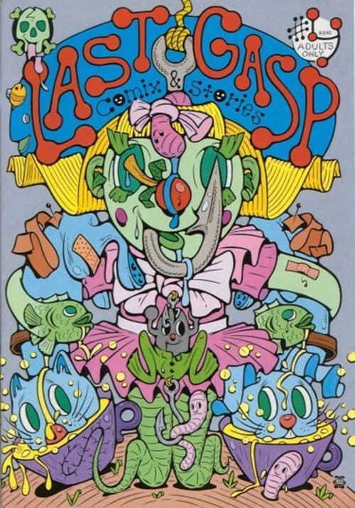 Last Gasp Comix & Stories #4 - 9.6 Near Mint + Last Gasp Comics 1996 - Image 1