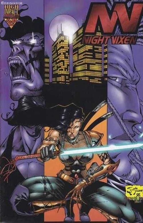 N.V. Night Vixen #0 - 6.0 Fine Rising Star Ent. 1998 - Image 1