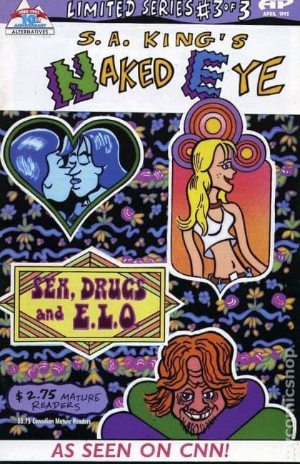 Naked Eye #3 - 9.2 Near Mint - Antarctic Press 1995 - Image 1