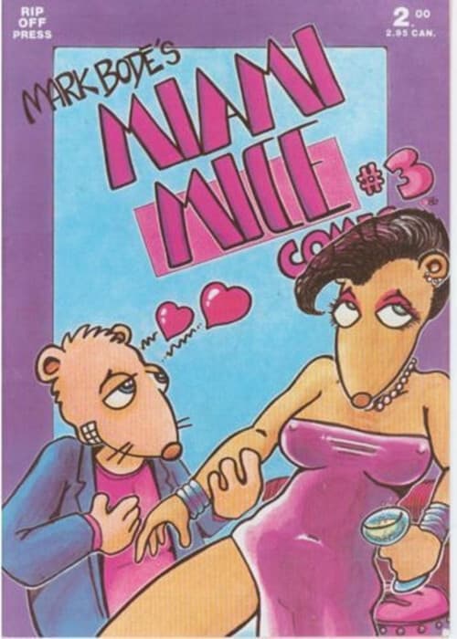 Miami Mice #3 - 7.5 Very Fine - Rip Off Press 1986 - Image 1