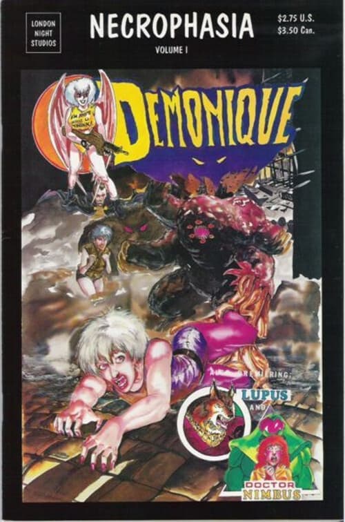 Necrophasia #1 - 8.5 Very Fine + London Night Studios 1993 - Image 1