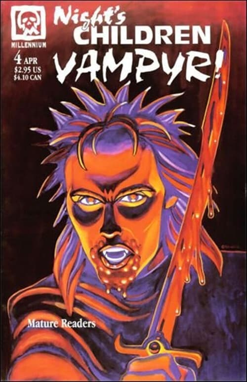 Night's Children: Vampyr #4 - 9.6 Near Mint + Millennium Publications 1995 - Image 1
