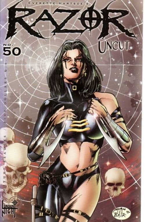 Razor, Vol. 1 #50C - 9.6 Near Mint + London Night Studios 1998 - Image 1