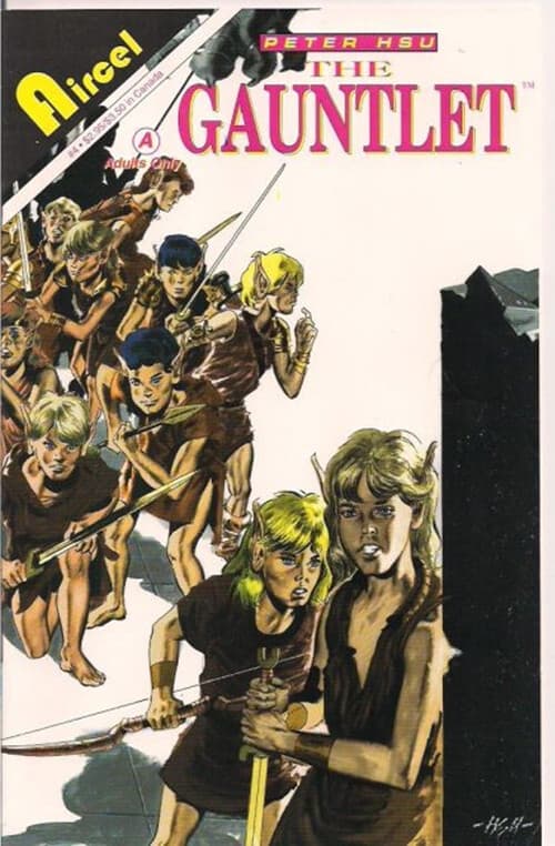 Peter Hsu's Gauntlet #4 - 9.2 Near Mint - Aircel Publishing 1992 - Image 1