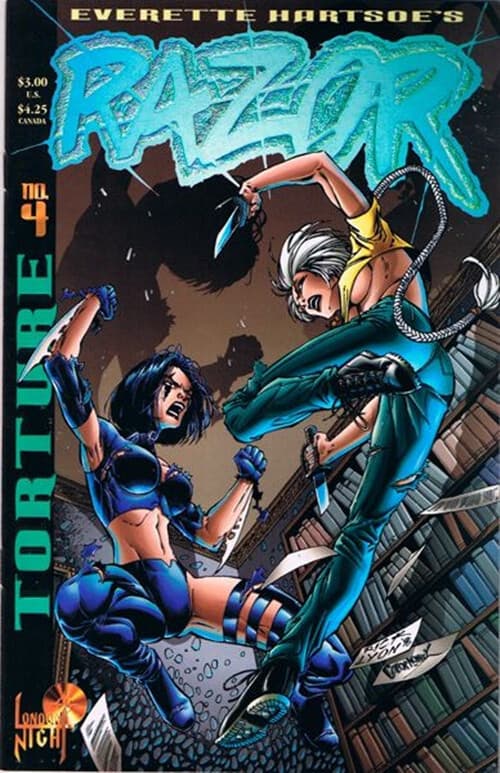 Razor: Torture #4 - 9.2 Near Mint - London Night Studios 1996 - Image 1