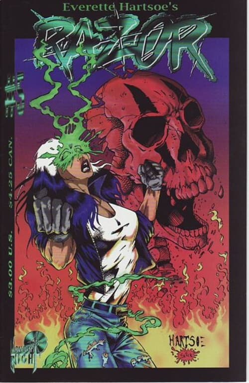 Razor: Burn #5 - 9.2 Near Mint - London Night Studios 1997 - Image 1