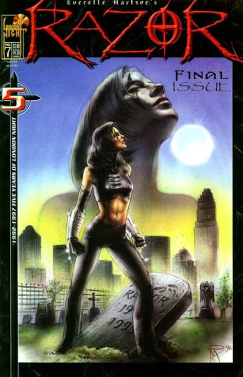 Razor, Vol. 2 #7 - 9.6 Near Mint + London Night Studios 1997 - Image 1