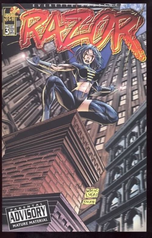 Razor, Vol. 2 #3B - 9.6 Near Mint + London Night Studios 1997 - Image 1