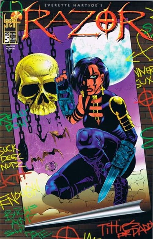 Razor, Vol. 2 #5 - 9.2 Near Mint - London Night Studios 1997 - Image 1