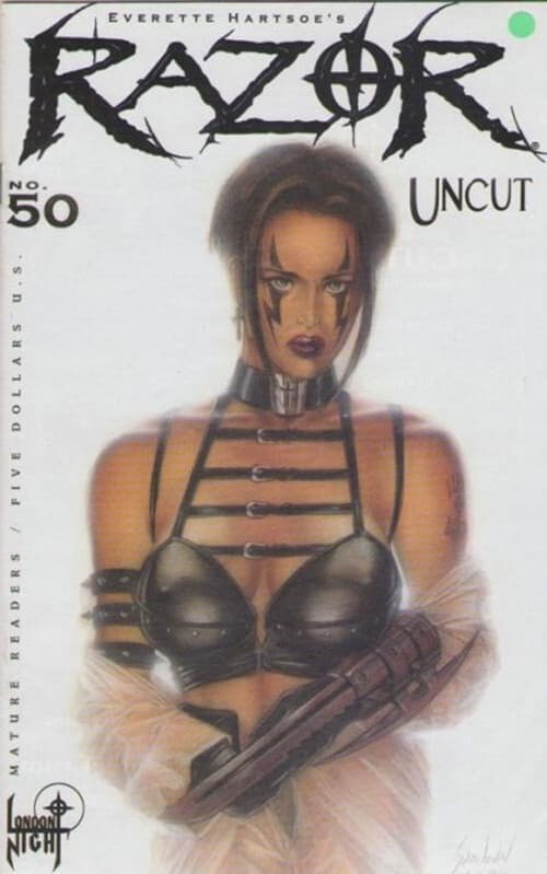 Razor, Vol. 1 #50A - 9.2 Near Mint - London Night Studios 1998 - Image 1