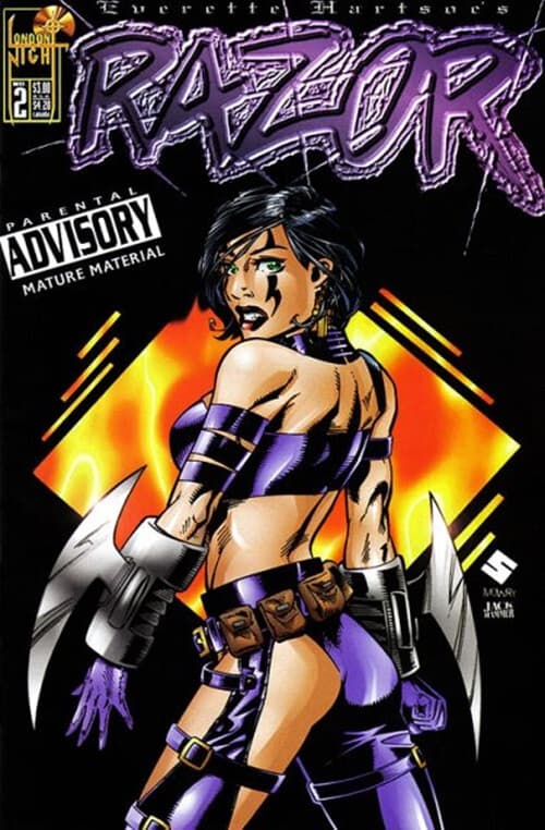 Razor, Vol. 2 #2 - 9.2 Near Mint - London Night Studios 1996 - Image 1