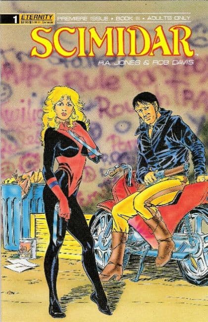 Scimidar (book 3) - Polybagged #1 - 9.2 Near Mint - Malibu Comics 1990 - Image 1