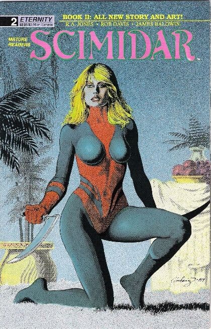 Scimidar (book 2) - Polybagged #2 - 9.2 Near Mint - Malibu Comics 1989 - Image 1