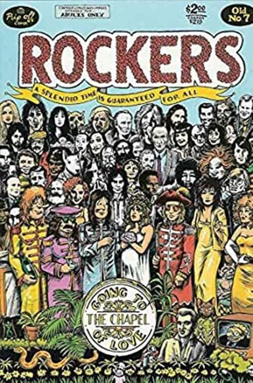 Rockers #7 - 5.0 Very Good / Fine Rip Off Press 1989 - Image 1