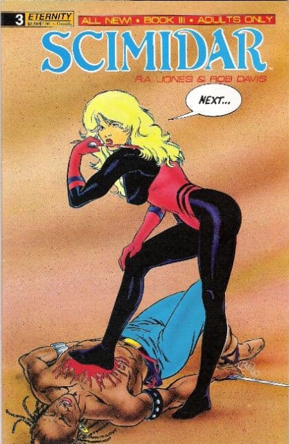 Scimidar (book 3) - Polybagged #3 - 9.2 Near Mint - Malibu Comics 1990 - Image 1