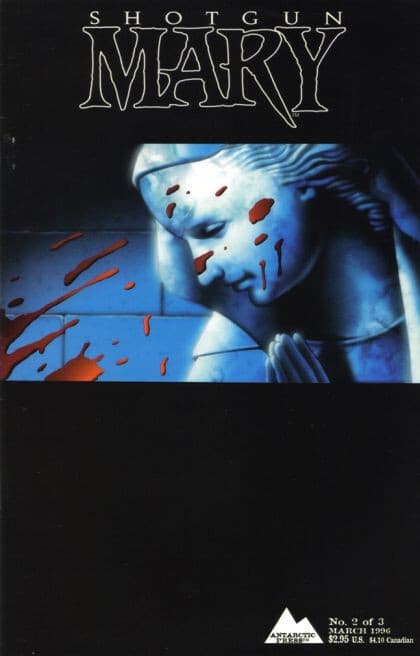 Shotgun Mary #2 - 8.5 Very Fine + Antarctic Press 1996 - Image 1