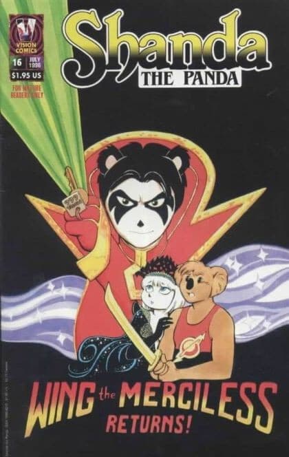 Shanda The Panda (Antartic Press) #16 - 9.2 Near Mint - Antarctic Press 1996 - Image 1